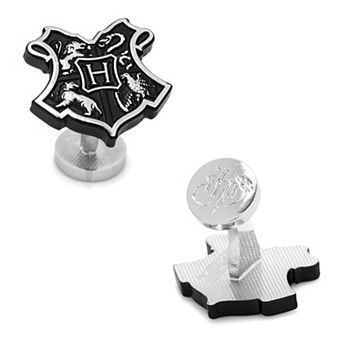 3d Hogwarts Crest Cufflinks