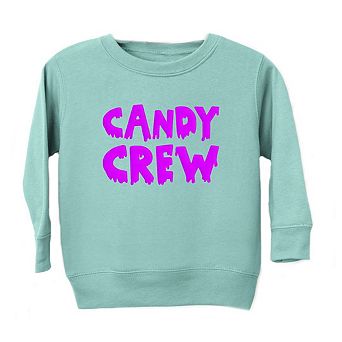 Candy Crew Puff Print Toddler Graphic Sweatshirt