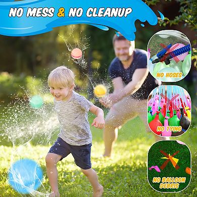 Clovercat Reusable Water Balloons 12-pack
