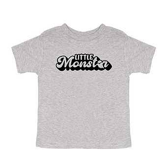 Little Monster Toddler Short Sleeve Graphic Tee