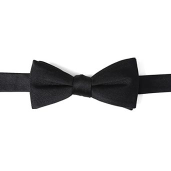 Black Silk Bow Pre-tie