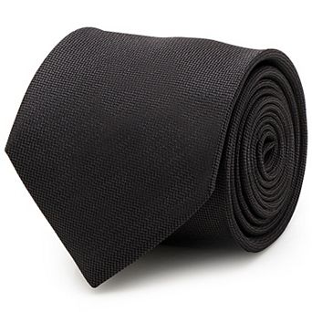 Black Silk Mens Tie
