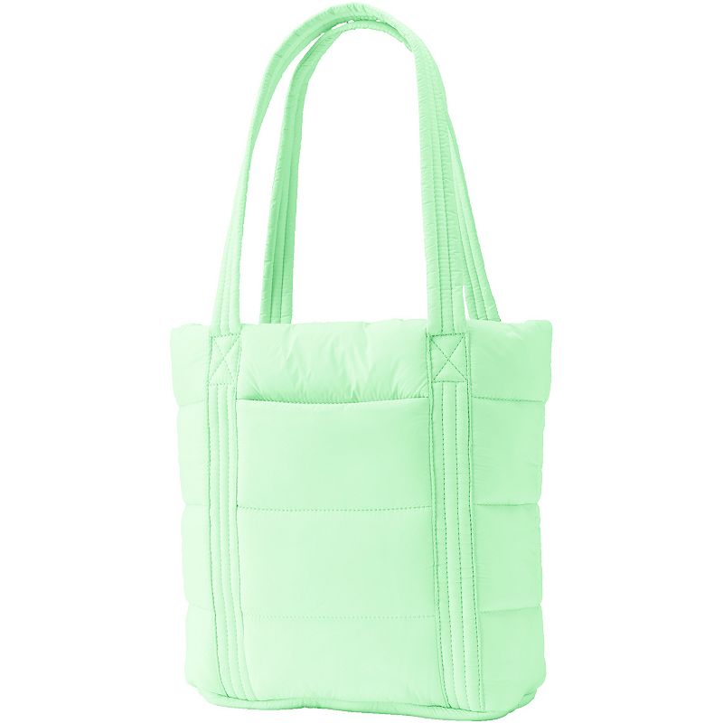 Lands' End Wanderweight Tote Bag, Icy Mint Green
