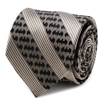 Batman Black Pinstripe Tie