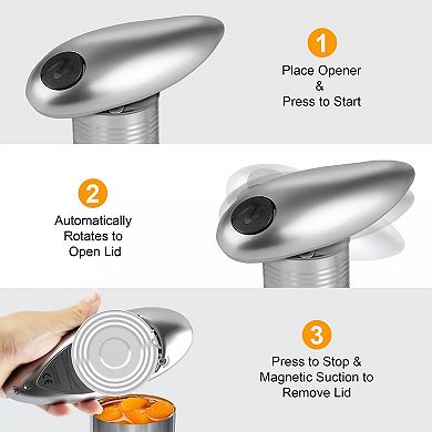 Stainless Steel Automatic Electric Can Opener