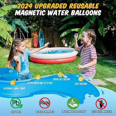 Clovercat Reusable Water Balloons 6-pack