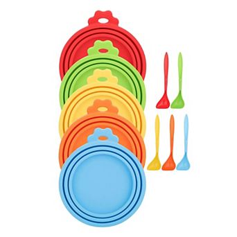 Reusable Silicone Pet Food Can Cover 5 pc