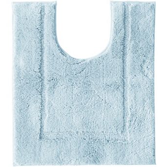 Lands' End Cotton Non-skid Contour Bath Rug