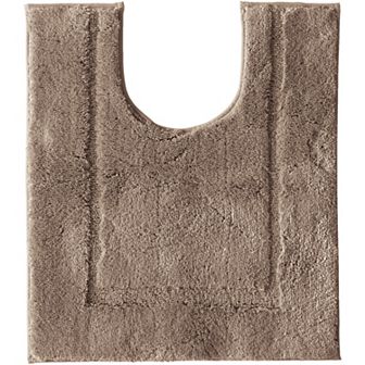 Lands' End Cotton Non-skid Contour Bath Rug