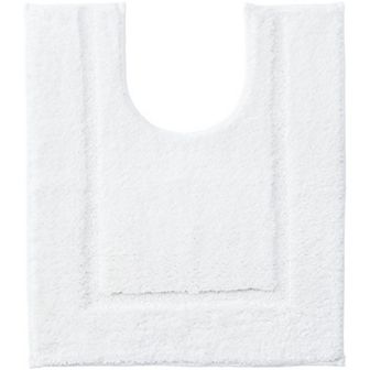 Lands' End Cotton Non-skid Contour Bath Rug