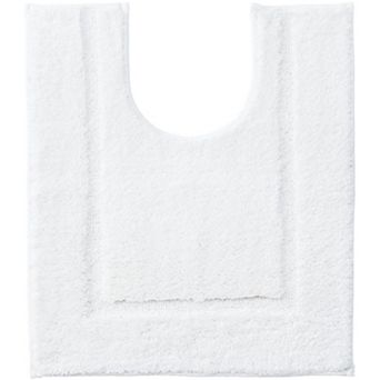 Lands' End Cotton Non-skid Contour Bath Rug
