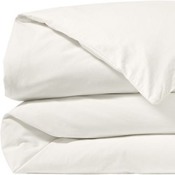 Lands' End 300 Thread Count Cotton Full/Queen Duvet Bed Cover