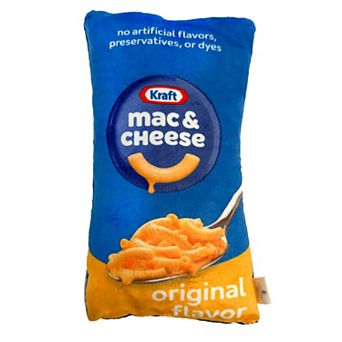 Kraft Mac & Cheese Plush Dog Toy