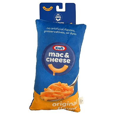 Kraft Mac & Cheese Plush Dog Toy