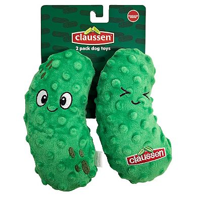 Claussen Pickles 2 Pack Dog Toys