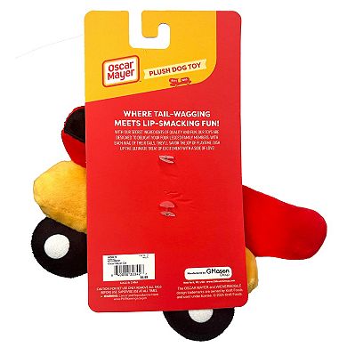 Oscar Mayer Wienermobile Plush Dog Toy
