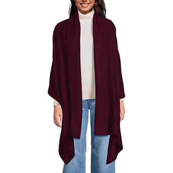 Women's Lands' End CashTouch Shawl Wrap