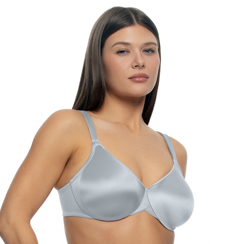 Women's Paramour by Felina Stellar Stretch Satin Bra 215179, Size: 42 H, Skyway