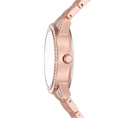 Folio Women's Rose Gold Stackable Watch Set