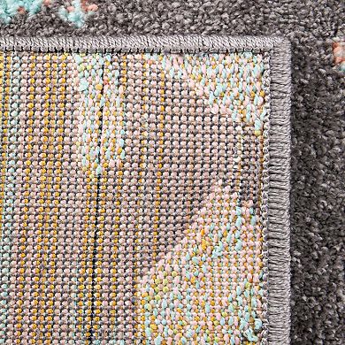 Unique Loom Butterflies Whimsy Kids Throw or Area Rug