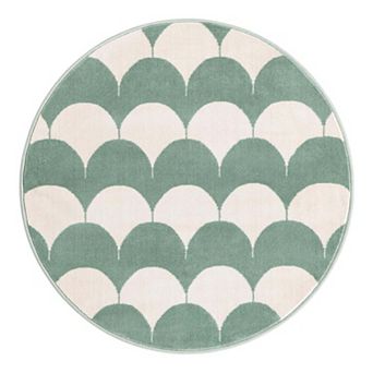 Unique Loom Arches Whimsy Kids Throw or Area Rug