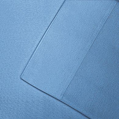 SUPERIOR Flannel Cotton Solid Deep Pocket Sheet Set