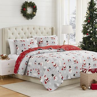 Avanti Ho Ho Ho Quilt Set with Shams