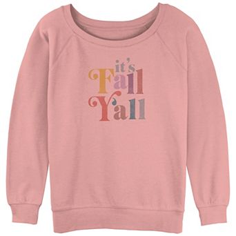 Juniors' It's Fall Y'all Graphic Pullover
