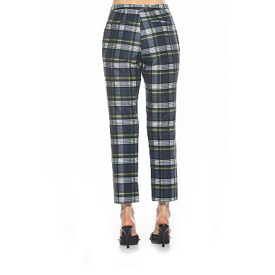 Women's ALEXIA ADMOR Stefan Star Button Slim Fit Pants