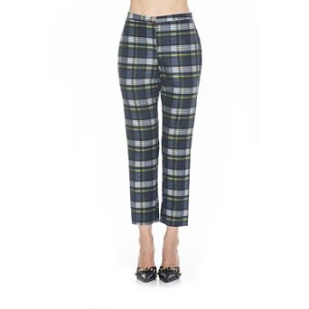 Women's ALEXIA ADMOR Stefan Star Button Slim Fit Pants