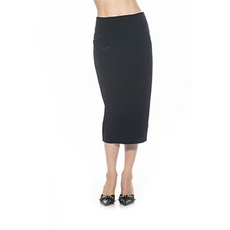 Women's ALEXIA ADMOR Jayden Velvet Midi Skirt