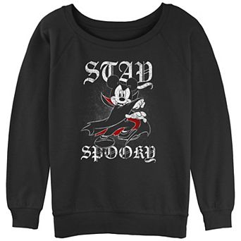 Disney's Mickey Mouse Dracula Stay Spooky Juniors' Graphic Pullover