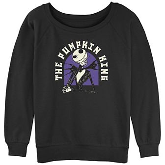 Disney's The Nightmare Before Christmas Jack Skellington The Pumpkin King Juniors' Graphic Pullover