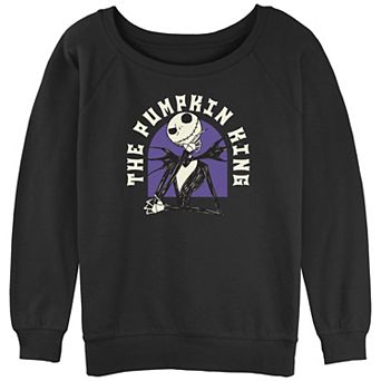 Disney's The Nightmare Before Christmas Jack Skellington The Pumpkin King Juniors' Graphic Pullover