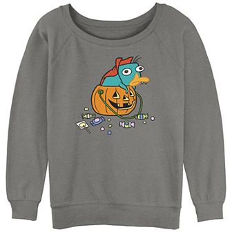 Disney's Phineas And Ferb Perry Vampire Juniors' Graphic Pullover