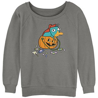 Disney's Phineas And Ferb Perry Vampire Juniors' Graphic Pullover