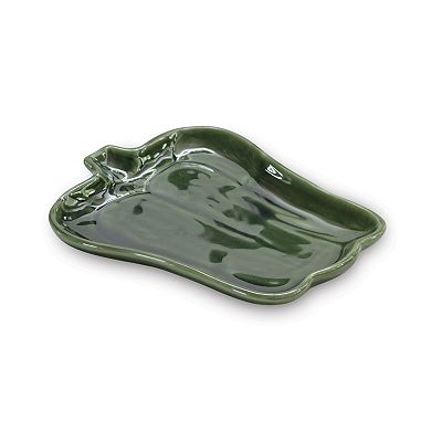 Kitchen Decor Handcrafted Ceramic Vegetable Plates (Set of 3)