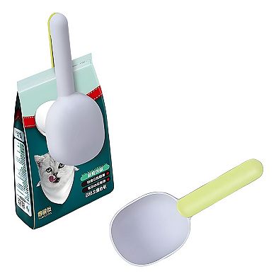 Pet Food Scoop With Clip Handle