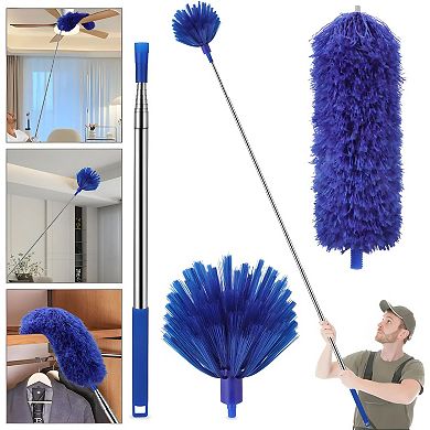 Microfiber & Cobweb Duster Cleaning Brush