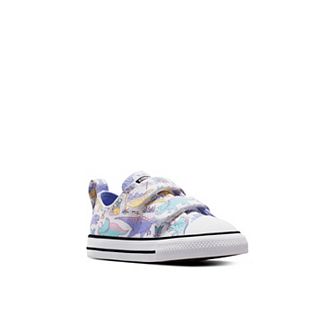 Converse Chuck Taylor All Star Dinosaur Party Toddler Girls Easy-On Sneakers
