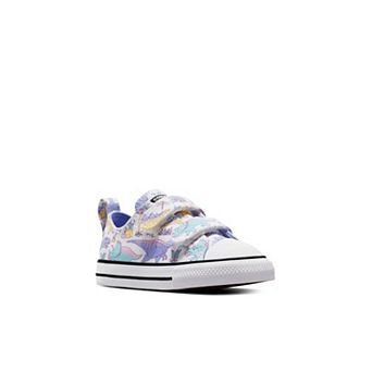 Converse Chuck Taylor All Star Dinosaur Party Toddler Girls Easy-On Sneakers
