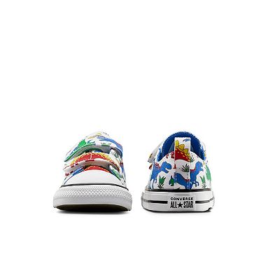 Converse Boys' CTAS Dino Party Easy-On High-Top Sneakers