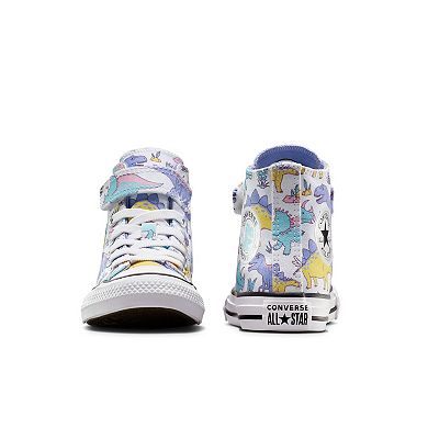 Converse Chuck Taylor All Star Dino Party Easy-On Little Kids Girls' Sneakers