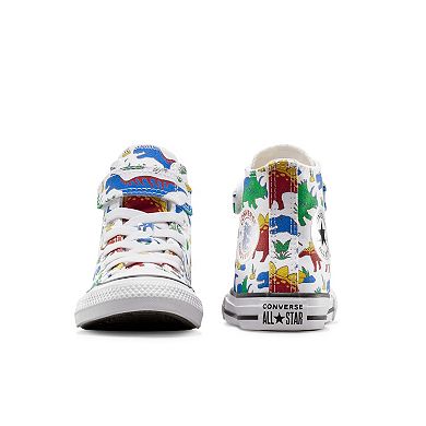 Converse Chuck Taylor All Star Dino Party Easy-On Little Kids Boys' Sneakers