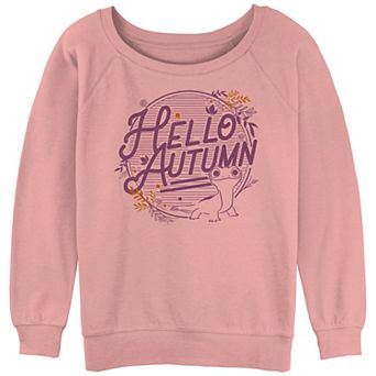 Disney's Frozen 2 Hello Autumn Juniors' Graphic Pullover