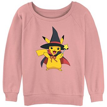 Juniors' Pokemon Pikachu Witch Graphic Pullover