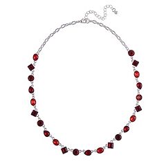 Red necklace kohls deals