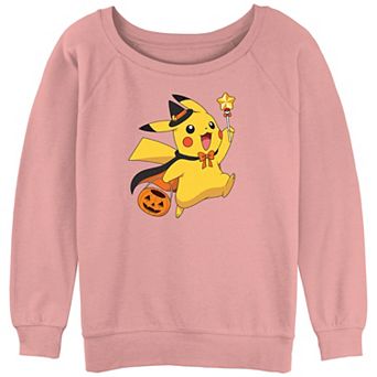 Juniors' Pokemon Pikachu Trick Or Treating Graphic Pullover