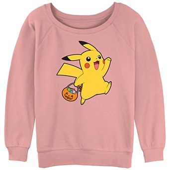 Juniors' Pokemon Pikachu Trick Or Treater Graphic Pullover