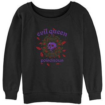 Disney Villain Snow White Evil Queen Poisonous Juniors' Graphic Pullover